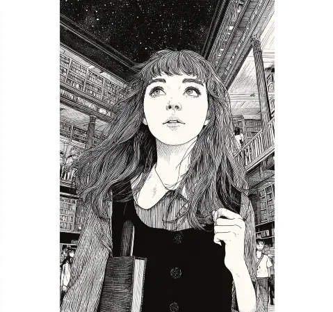 科幻题材漫画《星际拓荒者》封面